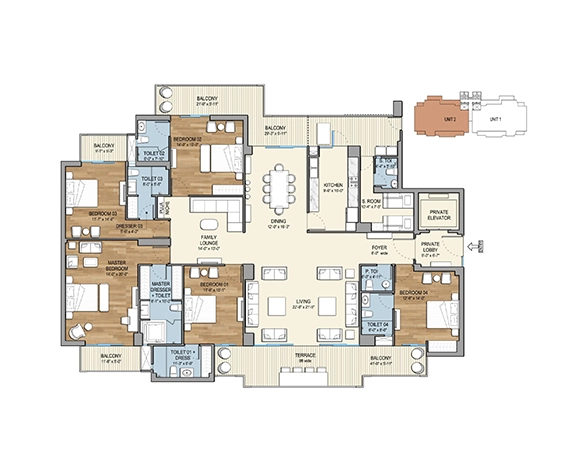 trump tower layout
